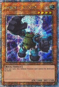 Gogogo Golem (Quarter Century Secret Rare): Quarter Century Stampede