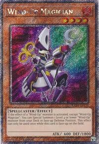 Wind-Up Magician (Platinum Secret Rare): Quarter Century Stampede