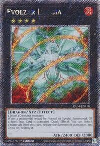 Evolzar Laggia (Platinum Secret Rare): Quarter Century Stampede