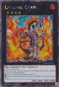 Lavalval Chain (Platinum Secret Rare): Quarter Century Stampede