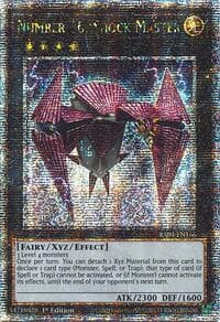 Number 16: Shock Master (Quarter Century Secret Rare): Quarter Century Stampede