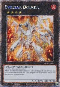 Evolzar Dolkka (Platinum Secret Rare): Quarter Century Stampede