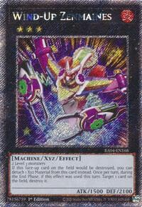 Wind-Up Zenmaines (Platinum Secret Rare): Quarter Century Stampede