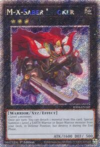 M-X-Saber Invoker (Platinum Secret Rare): Quarter Century Stampede