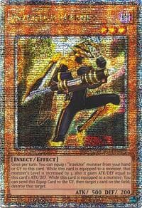 Inzektor Hornet (Quarter Century Secret Rare): Quarter Century Stampede