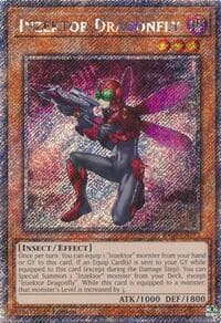 Inzektor Dragonfly (Platinum Secret Rare): Quarter Century Stampede