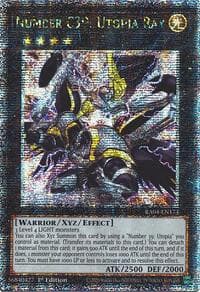 Number C39: Utopia Ray (Quarter Century Secret Rare): Quarter Century Stampede