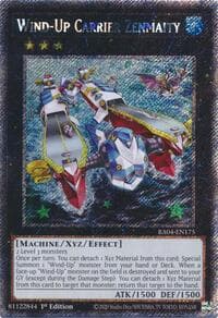 Wind-Up Carrier Zenmaity (Platinum Secret Rare): Quarter Century Stampede