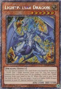 Lightpulsar Dragon (Platinum Secret Rare): Quarter Century Stampede