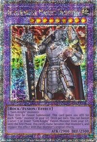Gem-Knight Master Diamond (Quarter Century Secret Rare): Quarter Century Stampede