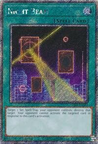 Night Beam (Platinum Secret Rare): Quarter Century Stampede