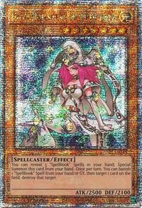 High Priestess of Prophecy (Quarter Century Secret Rare): Quarter Century Stampede