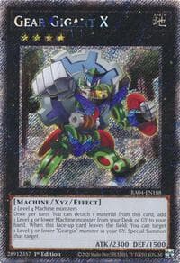 Gear Gigant X (Platinum Secret Rare): Quarter Century Stampede