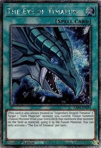 The Eye of Timaeus (Platinum Secret Rare): Quarter Century Stampede