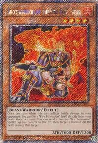 Brotherhood of the Fire Fist - Bear (Platinum Secret Rare): Quarter Century Stampede