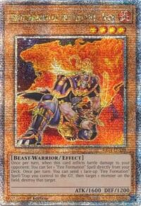 Brotherhood of the Fire Fist - Bear (Quarter Century Secret Rare): Quarter Century Stampede