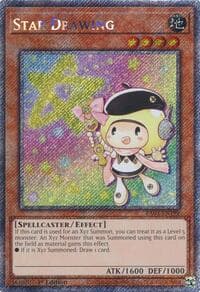 Star Drawing (Platinum Secret Rare): Quarter Century Stampede