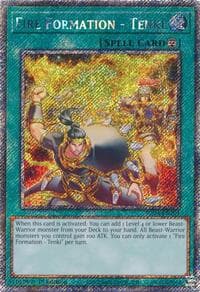 Fire Formation - Tenki (Platinum Secret Rare): Quarter Century Stampede
