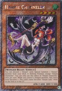 Harpie Channeler (Platinum Secret Rare): Quarter Century Stampede
