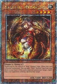 Traptrix Myrmeleo (Quarter Century Secret Rare): Quarter Century Stampede