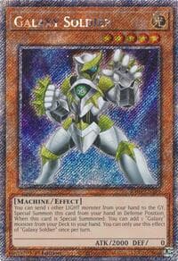 Galaxy Soldier (Platinum Secret Rare): Quarter Century Stampede