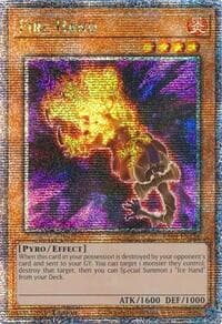 Fire Hand (Quarter Century Secret Rare): Quarter Century Stampede