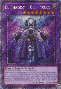 El Shaddoll Construct (Platinum Secret Rare): Quarter Century Stampede