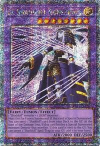 El Shaddoll Construct (Quarter Century Secret Rare) (Alternate Art): Quarter Century Stampede