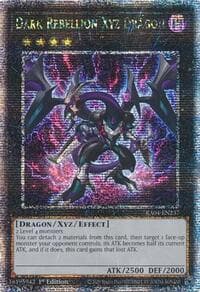 Dark Rebellion Xyz Dragon (Quarter Century Secret Rare): Quarter Century Stampede