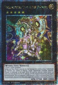 Stellarknight Constellar Diamond (Quarter Century Secret Rare): Quarter Century Stampede