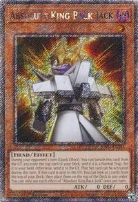 Absolute King Back Jack (Platinum Secret Rare): Quarter Century Stampede