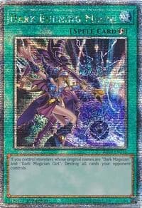 Dark Burning Magic (Quarter Century Secret Rare): Quarter Century Stampede
