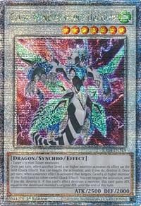 Clear Wing Synchro Dragon (Quarter Century Secret Rare): Quarter Century Stampede
