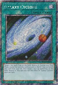 Galaxy Cyclone (Platinum Secret Rare): Quarter Century Stampede