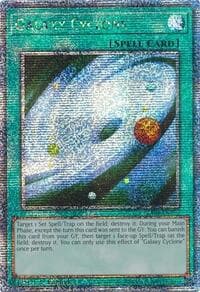 Galaxy Cyclone (Quarter Century Secret Rare): Quarter Century Stampede