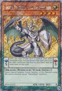Luster Pendulum, the Dracoslayer (Platinum Secret Rare): Quarter Century Stampede