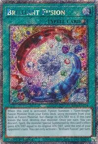 Brilliant Fusion (Platinum Secret Rare): Quarter Century Stampede