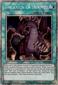 The Claw of Hermos (Platinum Secret Rare): Quarter Century Stampede
