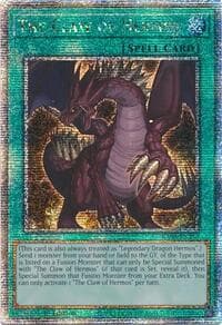 The Claw of Hermos (Quarter Century Secret Rare): Quarter Century Stampede