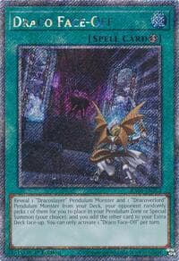 Draco Face-Off (Platinum Secret Rare): Quarter Century Stampede