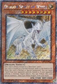 Dragon Spirit of White (Platinum Secret Rare): Quarter Century Stampede