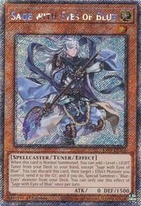 Sage with Eyes of Blue (Platinum Secret Rare): Quarter Century Stampede