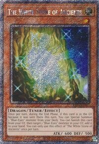 The White Stone of Ancients (Platinum Secret Rare): Quarter Century Stampede