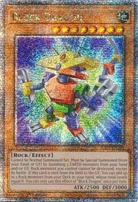 Block Dragon (Quarter Century Secret Rare): Quarter Century Stampede