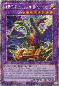 ABC-Dragon Buster (Platinum Secret Rare): Quarter Century Stampede