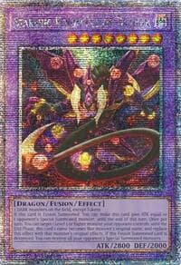 Starving Venom Fusion Dragon (Quarter Century Secret Rare): Quarter Century Stampede
