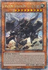 True King Lithosagym, the Disaster (Quarter Century Secret Rare): Quarter Century Stampede