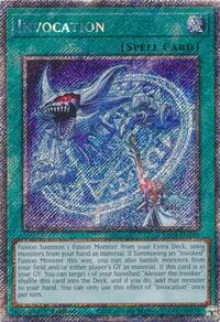 Invocation (Platinum Secret Rare): Quarter Century Stampede