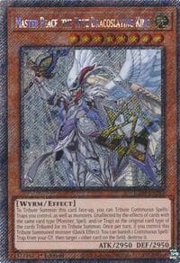 Master Peace, the True Dracoslaying King (Platinum Secret Rare): Quarter Century Stampede