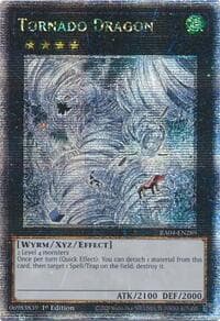 Tornado Dragon (Quarter Century Secret Rare): Quarter Century Stampede